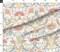 Pink Floral Ornamental Italian Art And Craft Villa Large Scale Multicolor Botanical Meadow Wildflower Custom Printed Fabric by Spoonflower Various Fabrics by the Yard or Fat Quarter